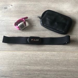 Polar FT4 Heart rate monitor with case
